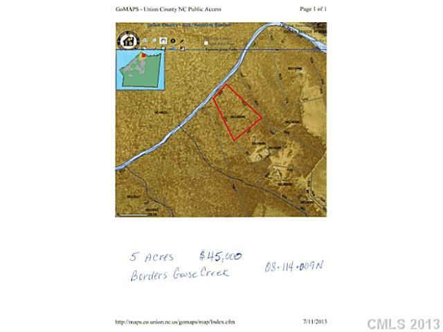 5 Ac Biggers Cemetery Rd, Monroe, NC 28110