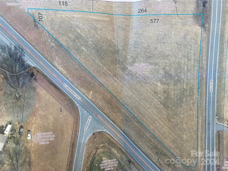 2.834 ac W Memorial Hw, Harmony, NC 28634