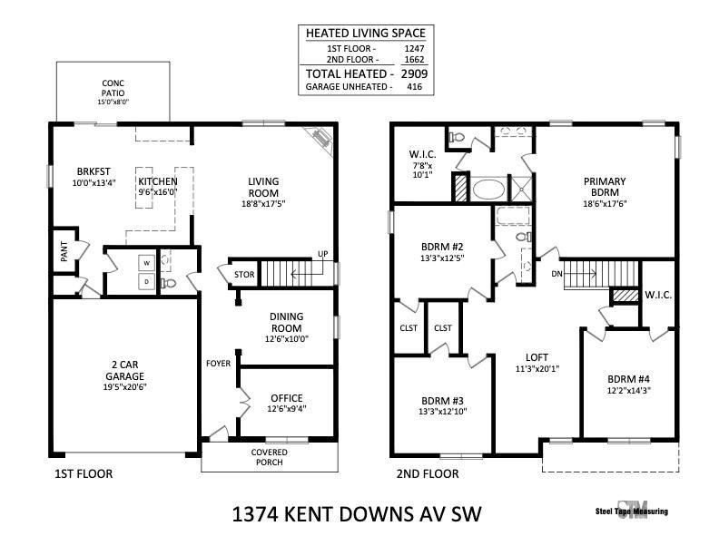 1374 Kent Downs Ave SW, Concord, NC 28027