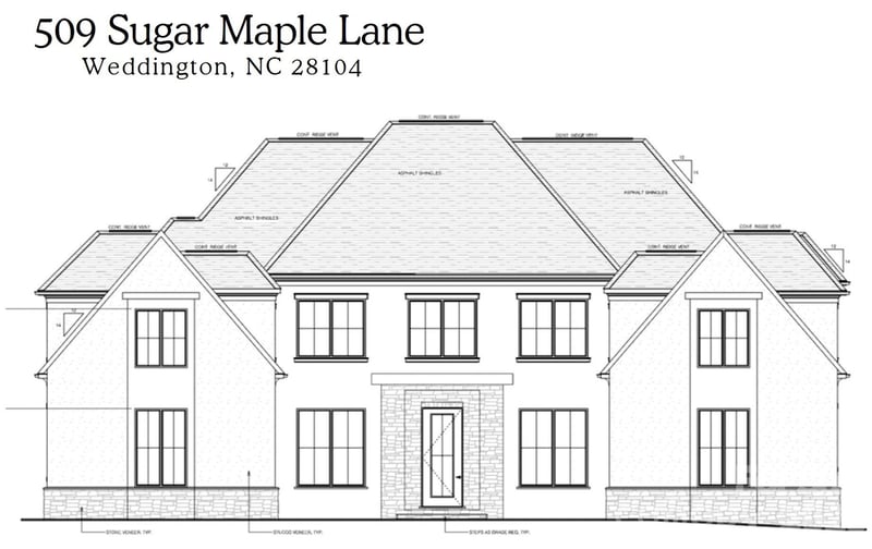 509 Sugar Maple Ln, Weddington, NC 28104