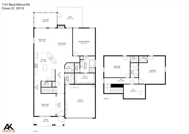 1141 Black Walnut Rd, Clover, SC 29710