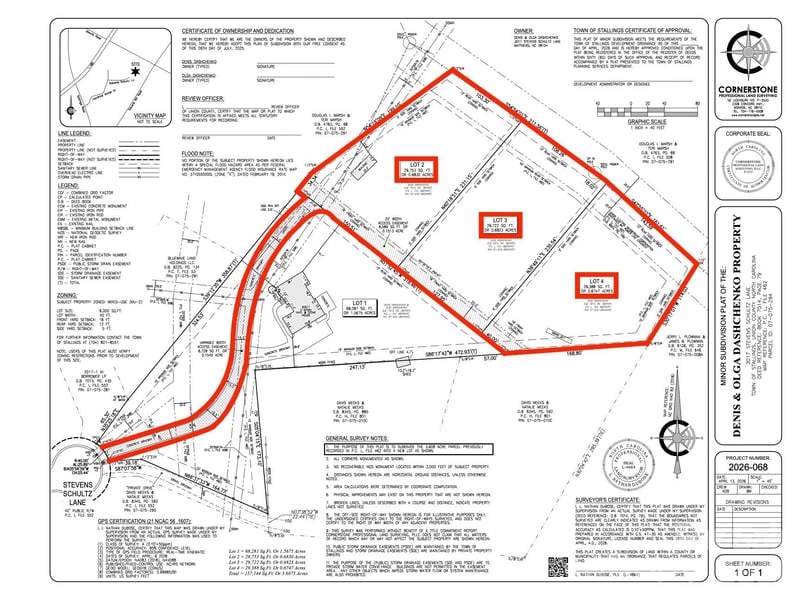 3017 Stevens Schultz Ln Lot 2-4, Matthews, NC 28104