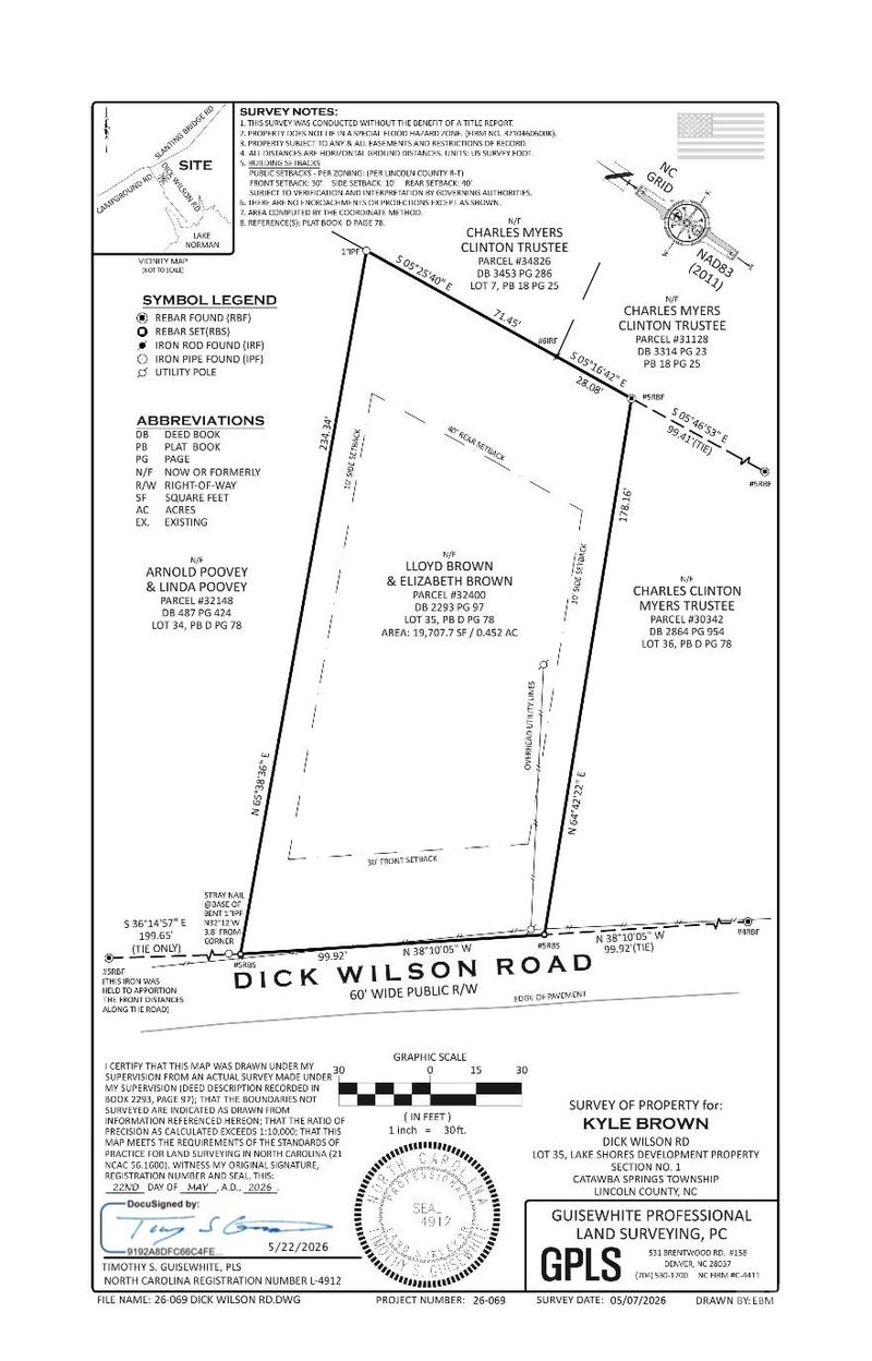 Lot 35 Dick Wilson Rd, Denver, NC 28037