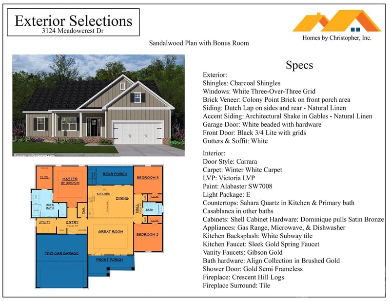 3124 Meadowcrest Dr, Clover, SC 29710