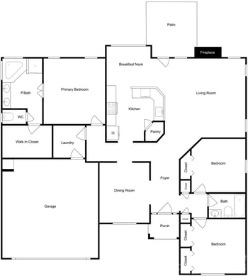 5611 Timbertop Ln, Charlotte, NC 28215