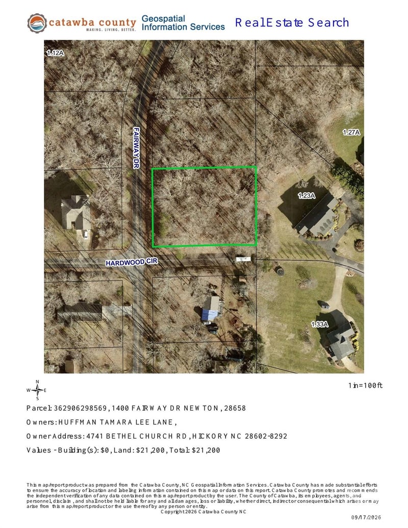 1400 Fairway Dr, Newton, NC 28658