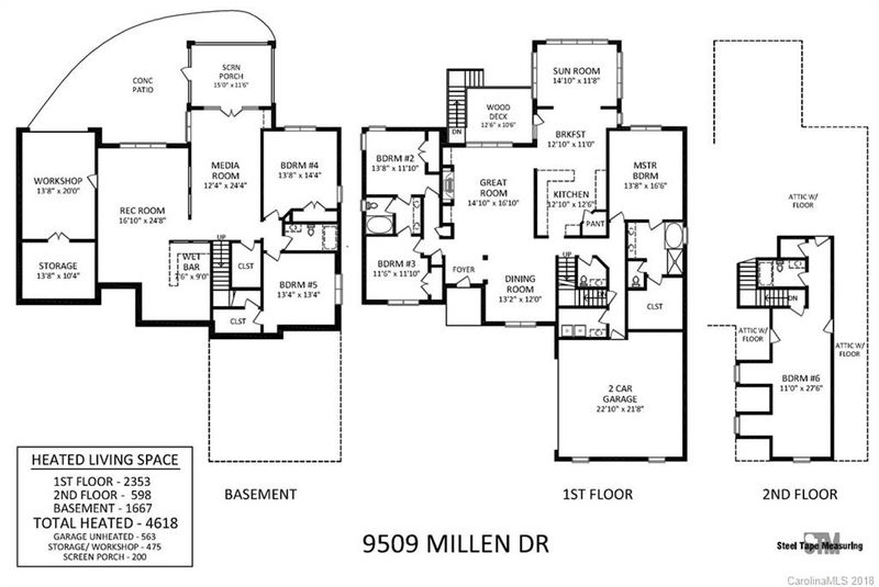 9509 Millen Dr, Harrisburg, NC 28075