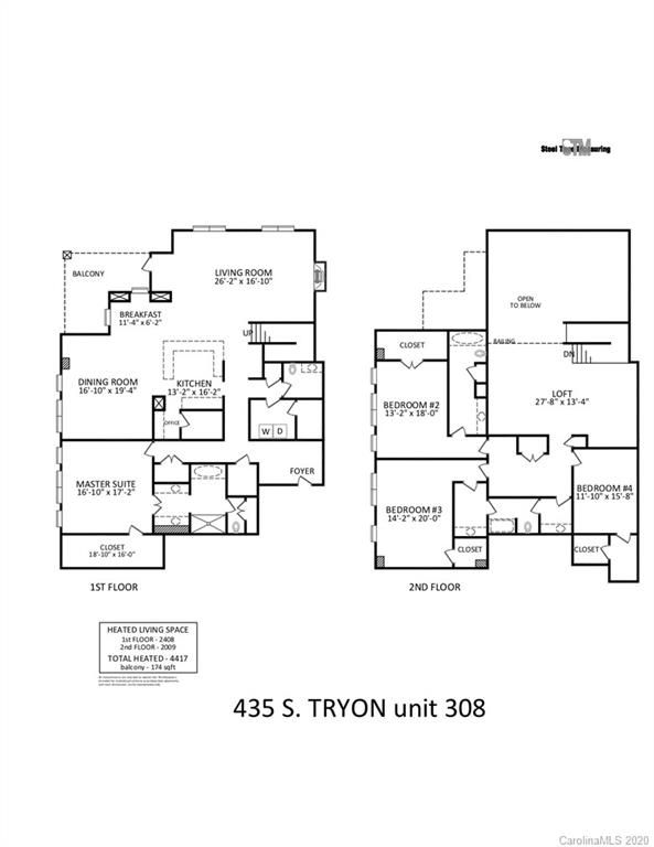435 S Tryon St #308, Charlotte, NC 28202