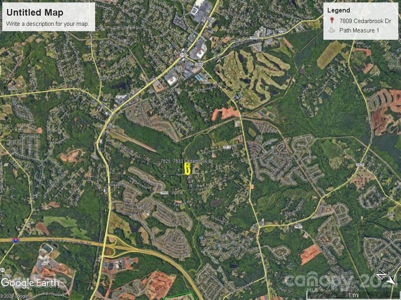 7825 and 7833 Cedarbrook Dr, Charlotte, NC 28215