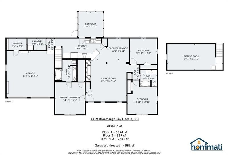 1319 Broomsage Ln, Lincolnton, NC 28092