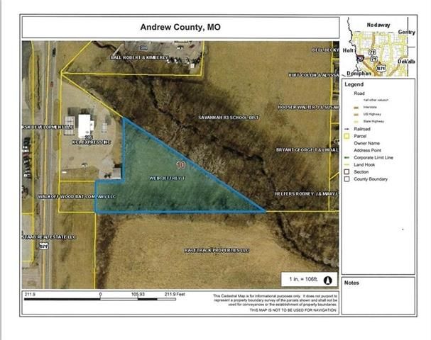 N Birch Hw, Savannah, MO 64485