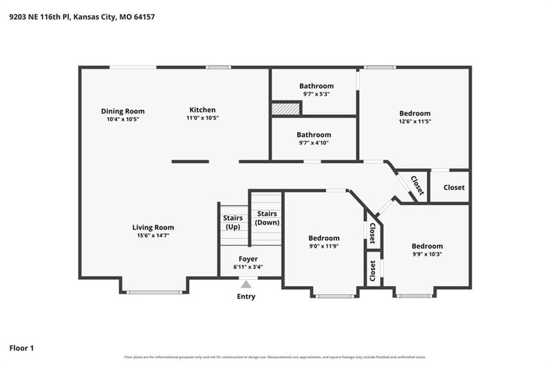 9203 NE 116th Pl, Kansas City, MO 64157