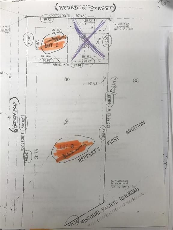 Vernon & Hedrick St, Buckner, MO 64016