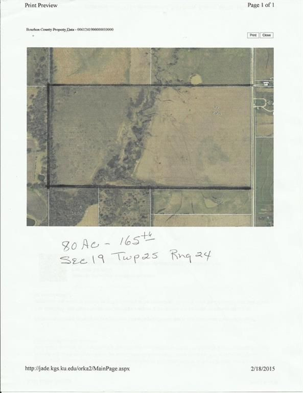 165th, Fort Scott, KS 66701