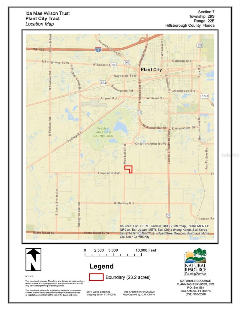 Trapnell Rd, Plant City, FL 33566