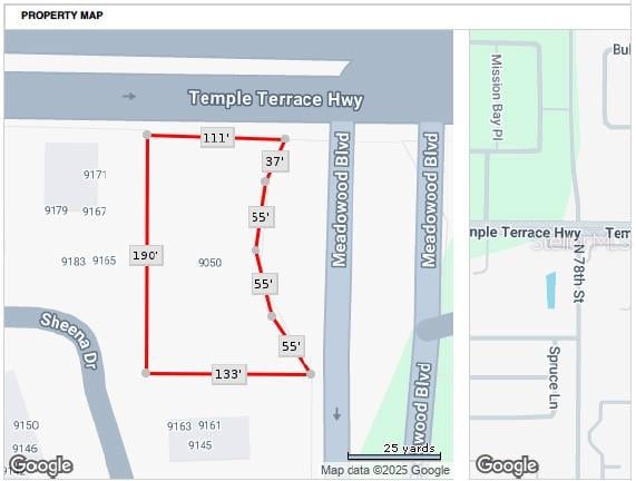 9050 Meadowood Blvd, Temple Terrace, FL 33637