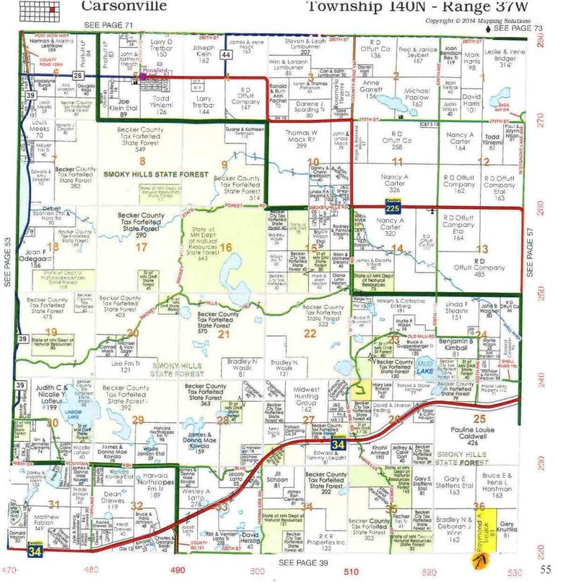 TBD Tbd, Osage, MN 56570