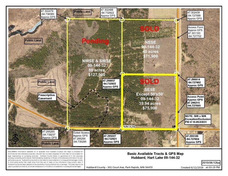 SESE TBD County Road 45, Laporte, MN 56461