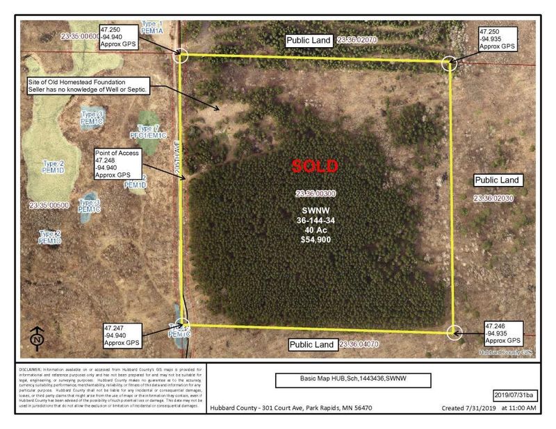 0 205th Ave, Laporte, MN 56461