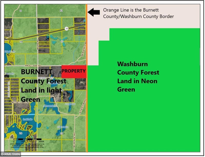 1595 Frog Lake Rd, Webb Lake, WI 54830