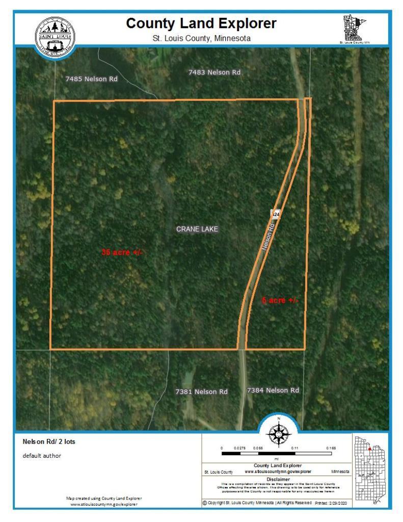 xx5 Nelson Rd, Crane Lake, MN 55725