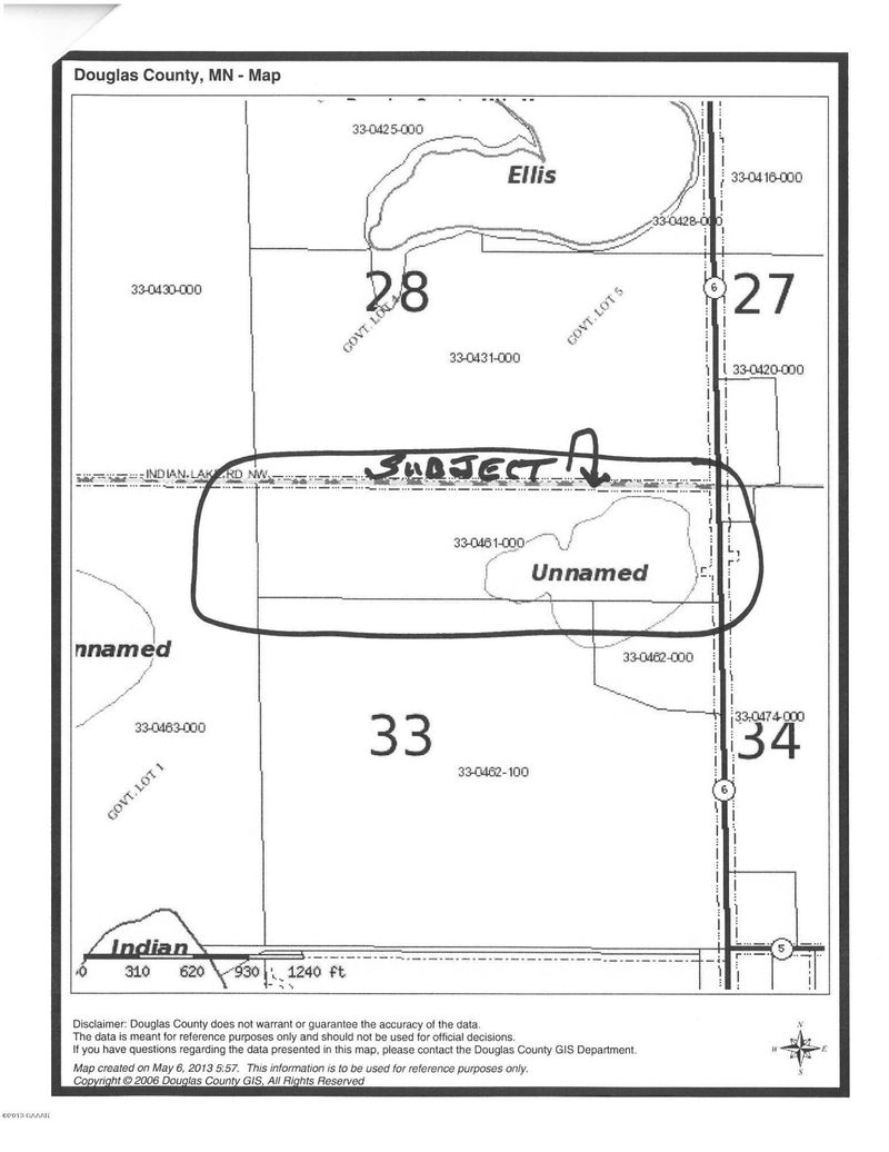 Indian Lake Rd NW, Alexandria, MN 56308
