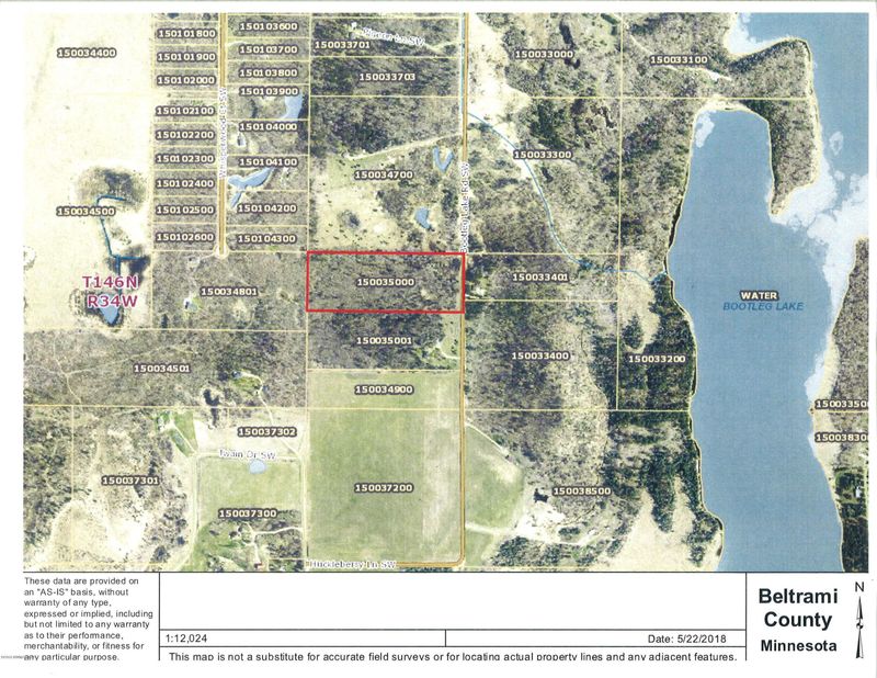 TBD SW Bootleg Lake Rd, Bemidji, MN 56601