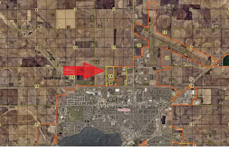 TBD Paul Ave, Worthington, MN 56187
