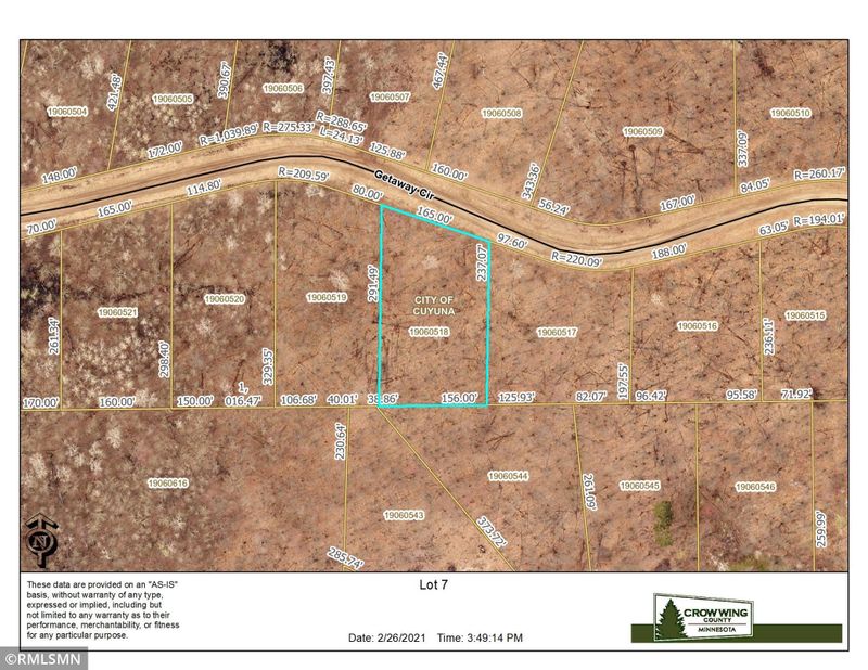 TBD Lot 7 Getaway Cir, Deerwood, MN 56444