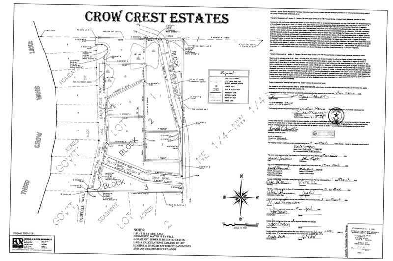 Lot1 Block 3 Blackbird Trl, Nevis, MN 56467