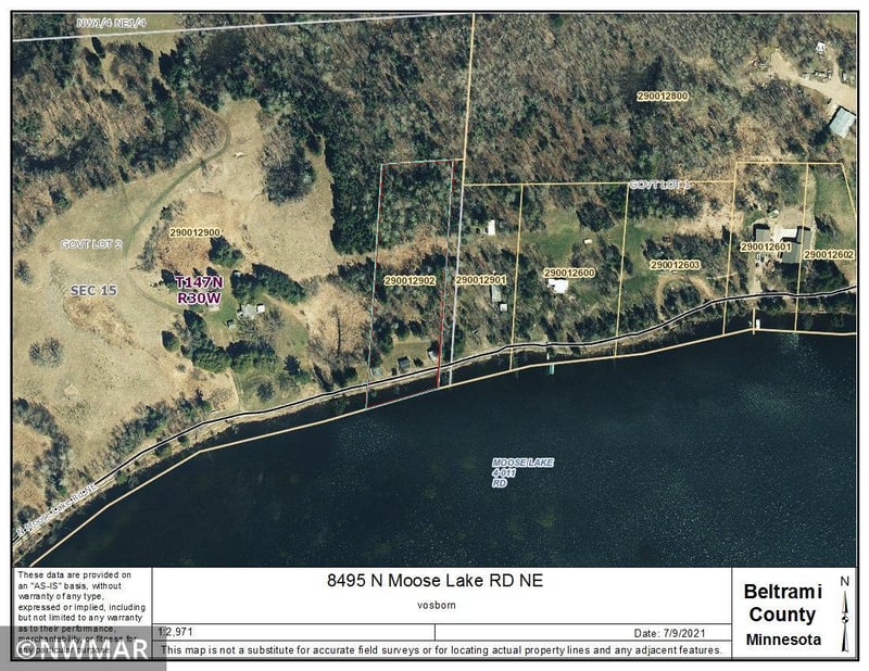 8495 N Moose Lake Rd NE, Pennington, MN 56663