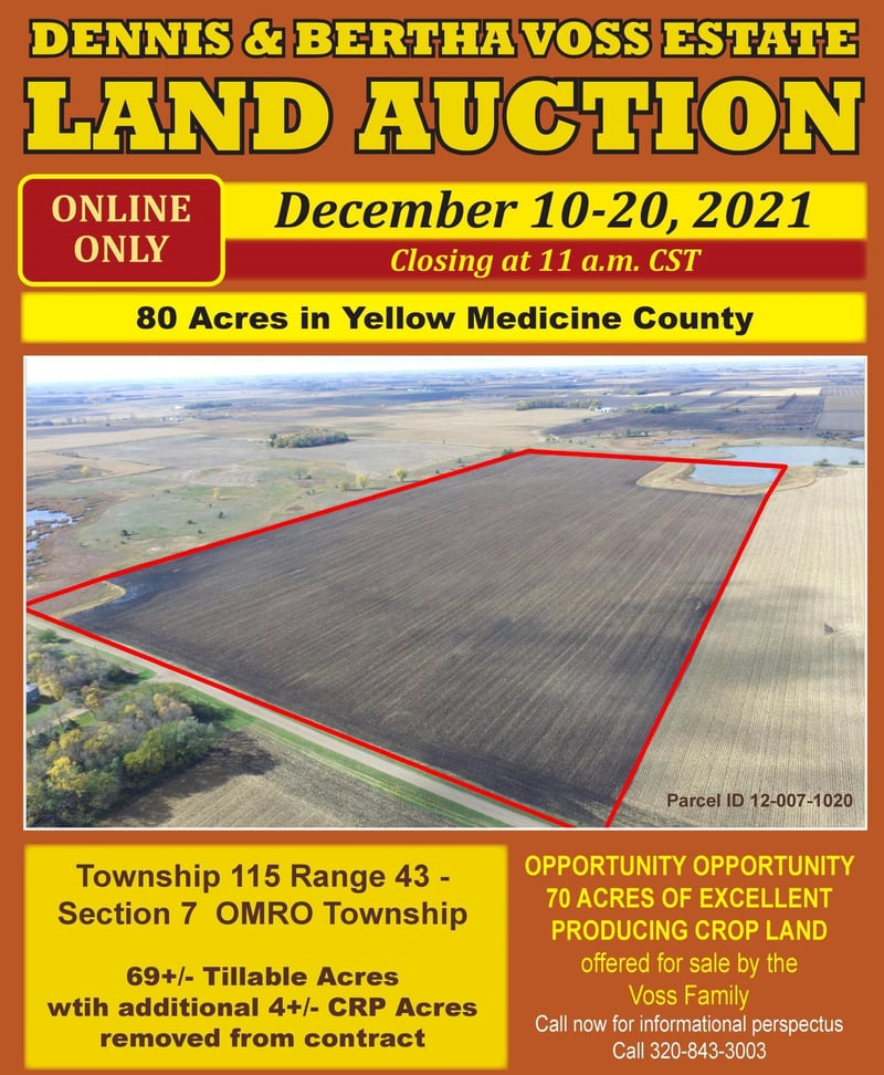 Section 7 Omro Township, Boyd, MN 56218