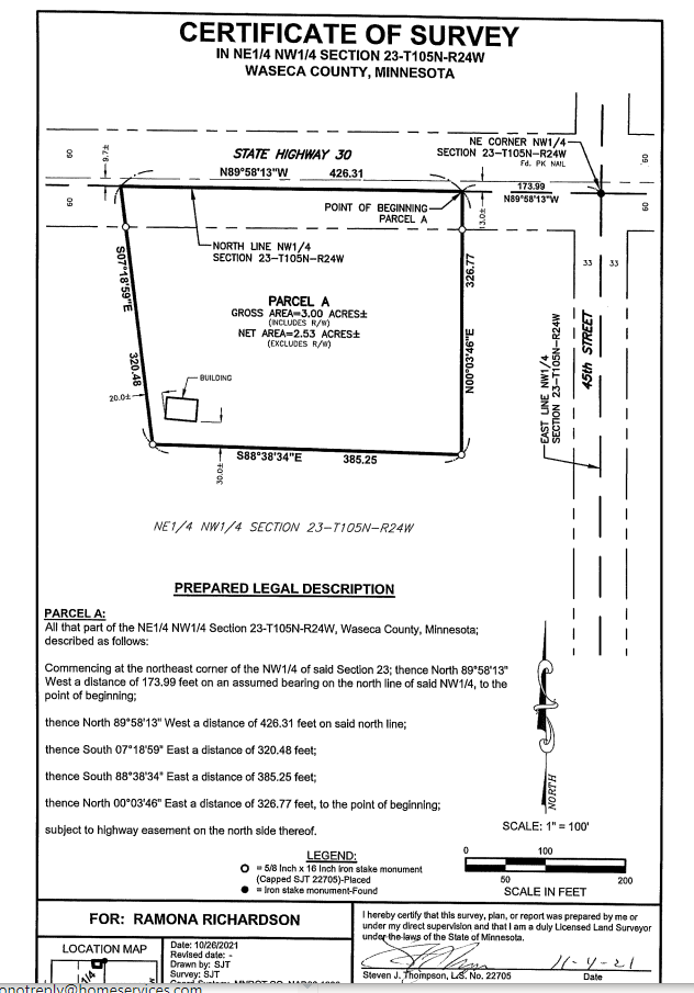 4412 State Hwy 30, Waldorf, MN 56091