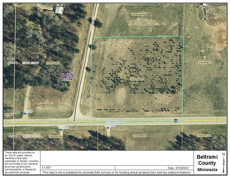 TBD Trengrove Rd NW, Solway, MN 56678