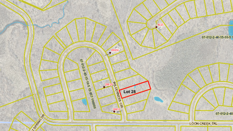 Lot 28 Wilderness Cir, Danbury, WI 54830