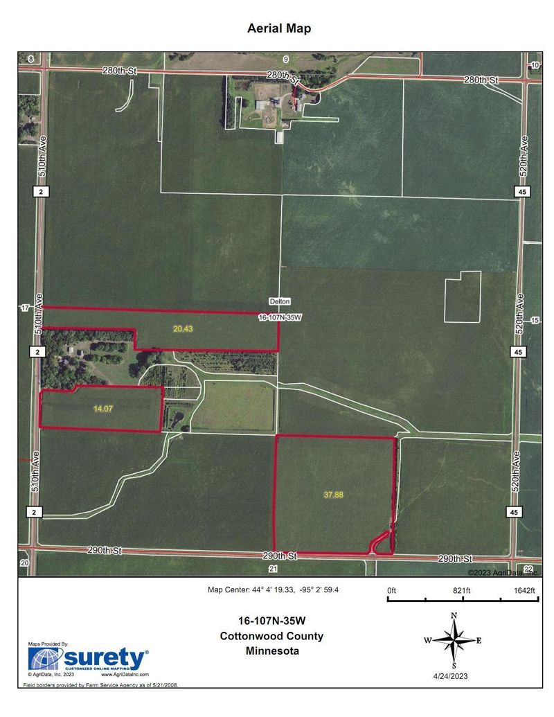 28605 County Road 2, Bingham Lake, MN 56118