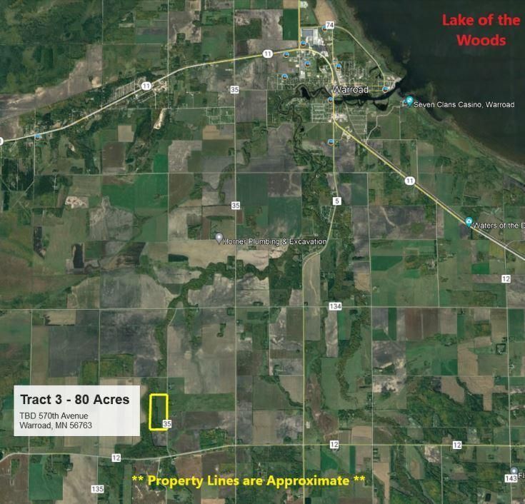 XXX 570th Ave, Warroad, MN 56763