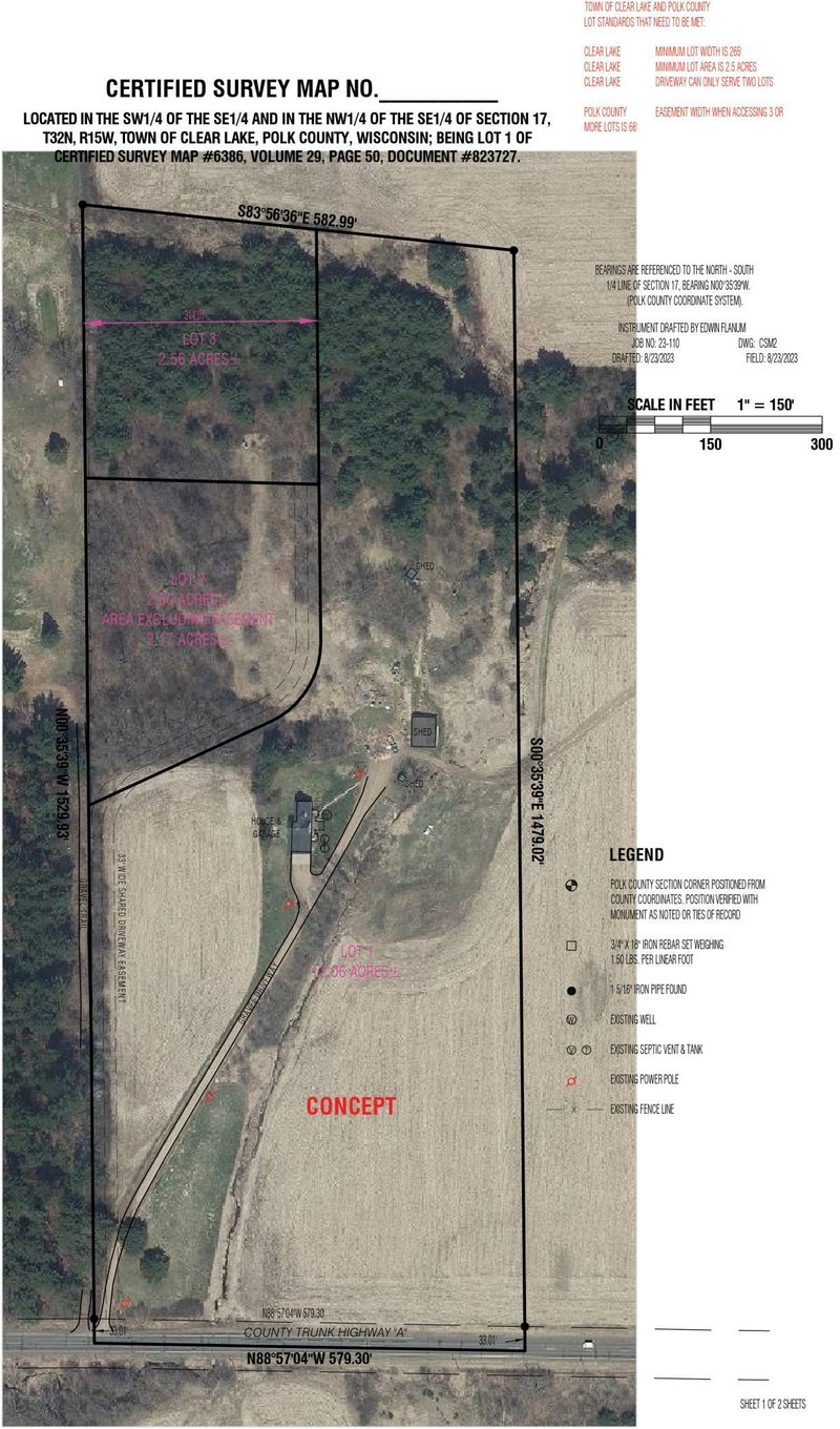 Lot 2 30th Ave, Clear Lake, WI 54005