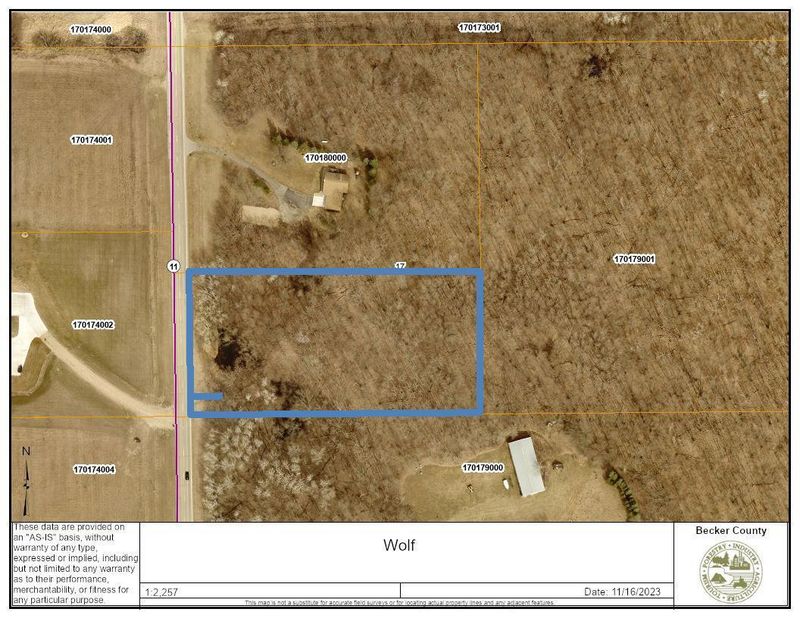 TBD Co Hwy 11, Audubon, MN 56511