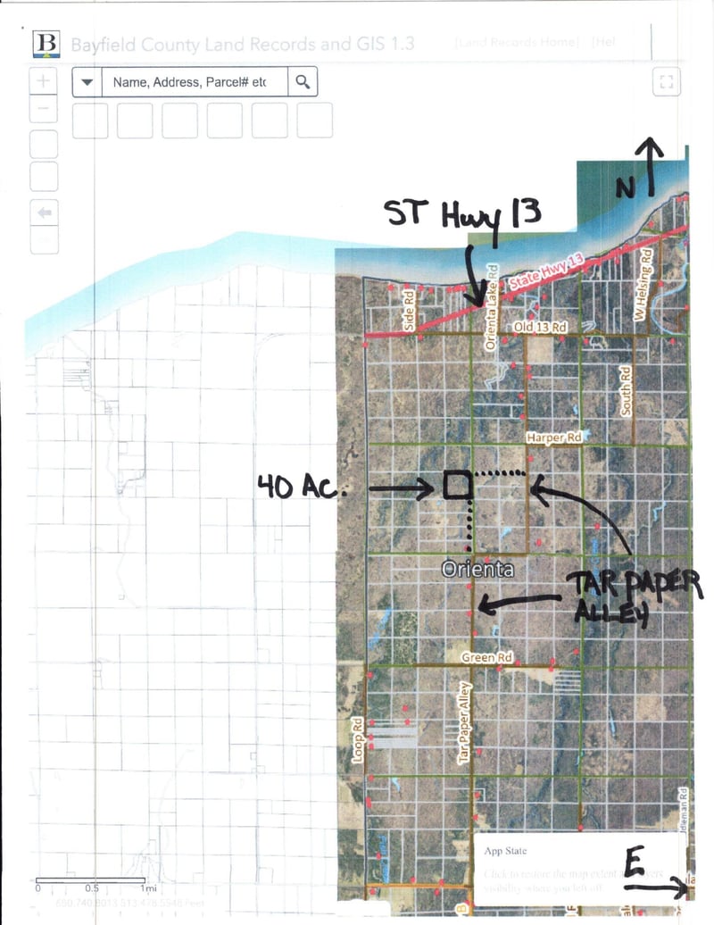 TBD Tar Paper Al, Port Wing, WI 54865