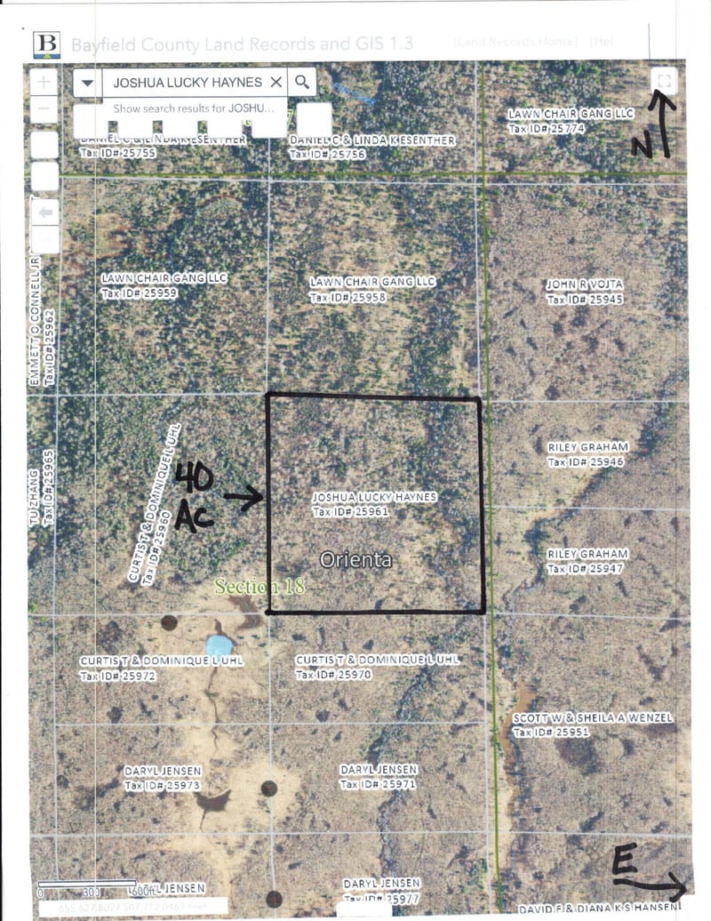 TBD Tar Paper Al, Port Wing, WI 54865