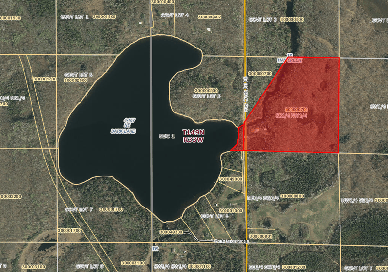 26538 Hay Creek Rd NE, Tenstrike, MN 56683