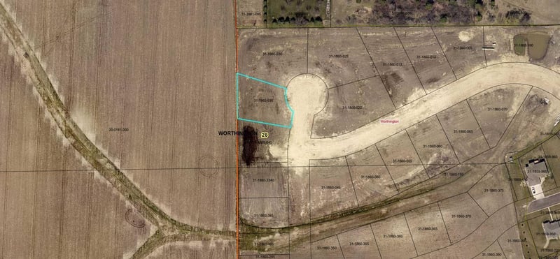 x Aspen Dr, Worthington, MN 56187