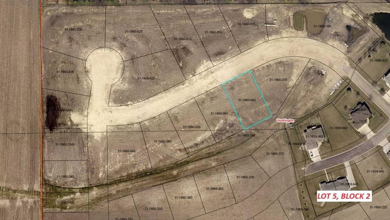 Lot 5 Block 2 Sterling Ave, Worthington, MN 56187