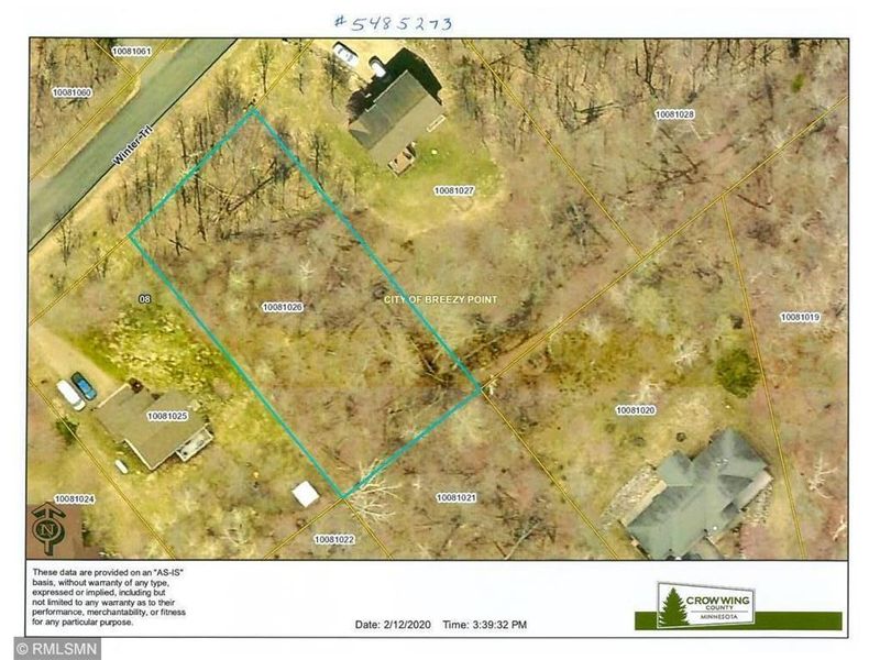 L3 B13 WB15 Winter Trl, Breezy Point, MN 56472