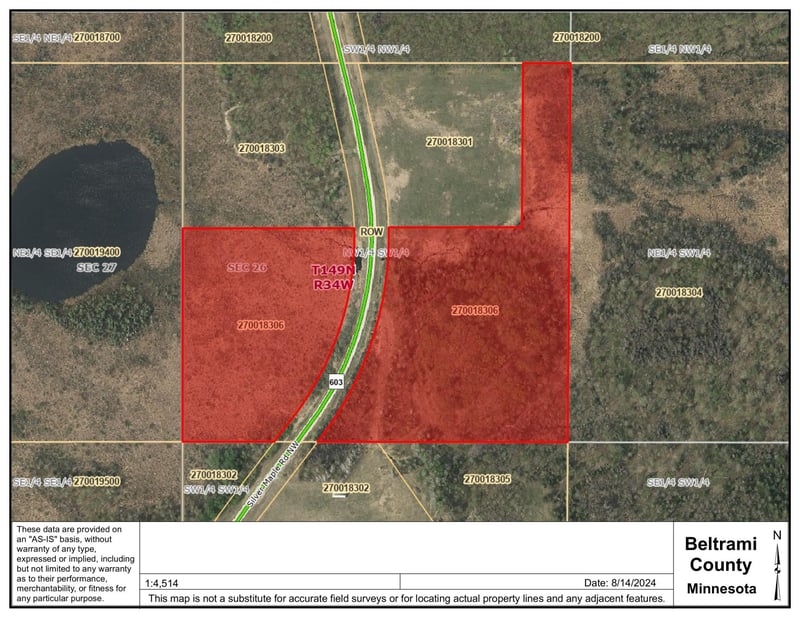 TBD Silver Maple Rd, Puposky, MN 56667