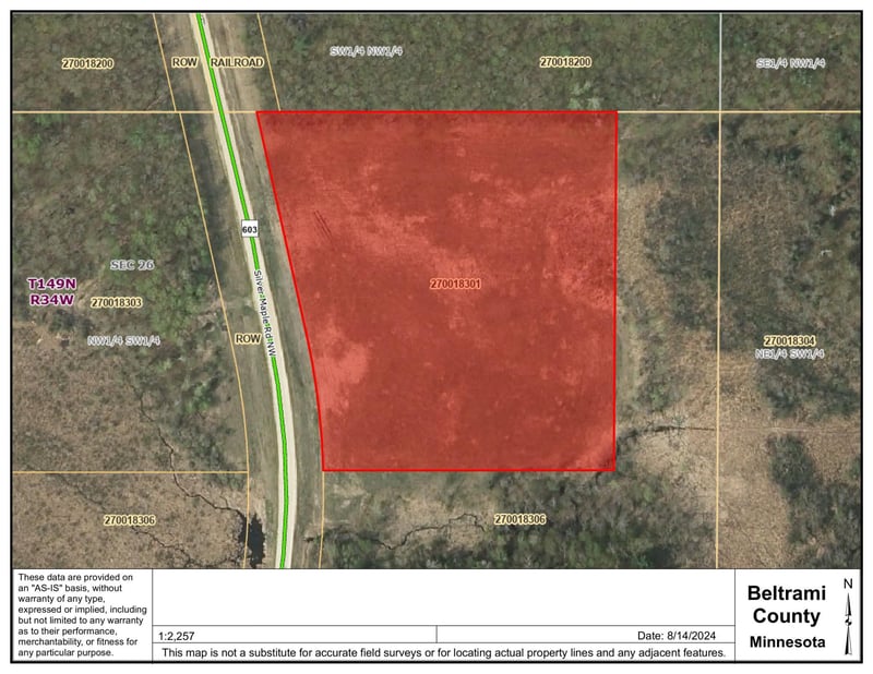 TBD Silver Maple Rd, Puposky, MN 56667