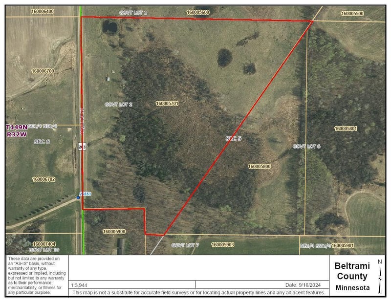 TBD Hagali Rd, Tenstrike, MN 56683