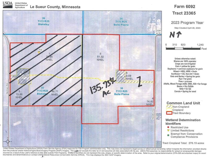 XXX Navaho Ave, Belle Plaine, MN 56011