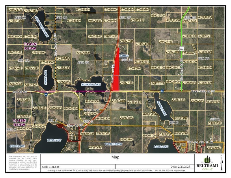 TBD Hwy 89, Puposky, MN 56667